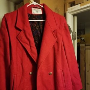 Vintage womans wool coat